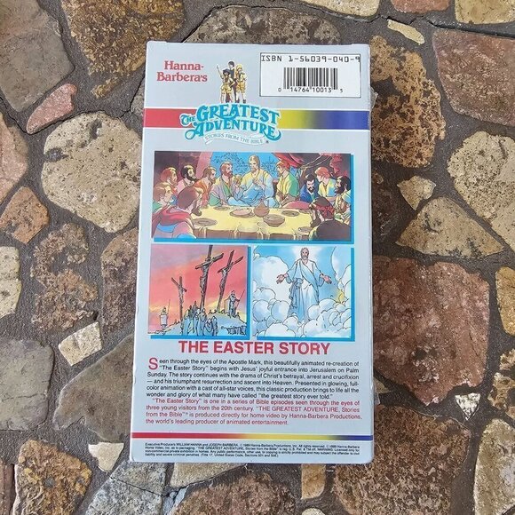 Hanna-Barbera's The Greatest Adventure The Easter Story VHS, New Sealed - Picture 3 of 8